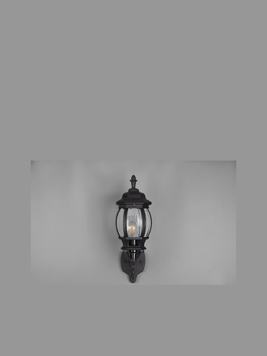 Trio Lighting Wall-Mounted Outdoor Lantern E27 IP44 24.5x15.5x49.5εκ.