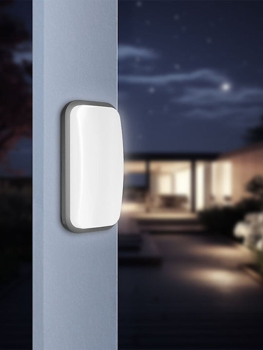 Braytron Στεγανό Επιτοίχιο Εξωτερικό Φωτιστικό LED 15W 1460K 23.6x11.6x68εκ. Braytron Στεγανό Επιτοίχιο Εξωτερικό Φωτιστικό LED 15W 1460K 23.6x11.6x68εκ.