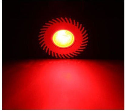 Adeleq Bec LED 3W 92mm pentru Soclu E27 Portocaliu 270lm