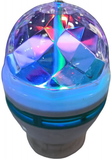 Λάμπα LED 3W 77mm για Ντουί E27 RGB 240lm
