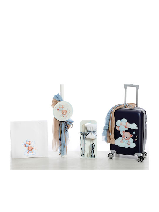 Taufe Set Junge Thema Teddybär Ballons Sds-2434 Bellissimo Bls-24-sds-2434