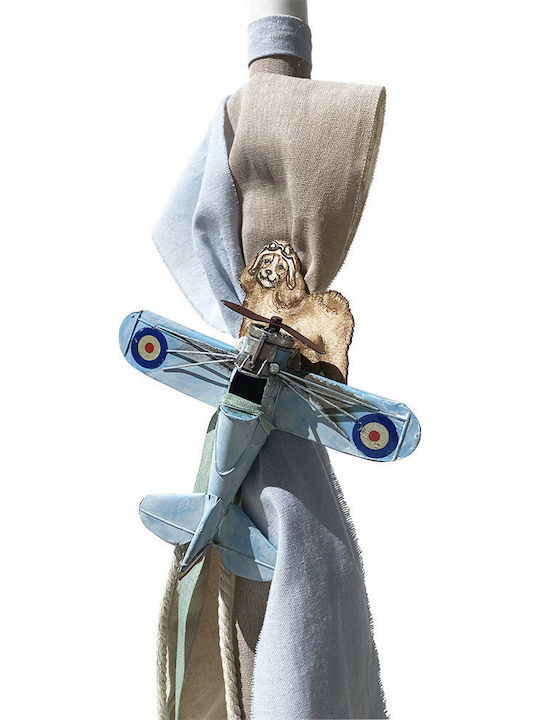 LiebeQueen Baptism Set with Airplane Subject