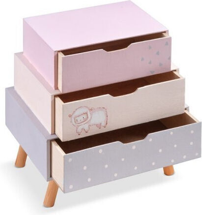 Parisis Wooden Baptism Box