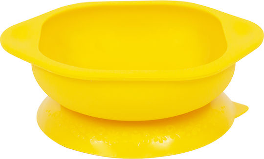 Marcus & Marcus Feeding Set Giraffe made of Silicone Yellow 3pcs for 6+ months