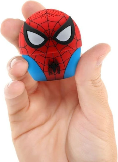 Bitty Boomers Spiderman Ηχείο Bluetooth με Διάρκεια Μπαταρίας έως 4 ώρες Πολύχρωμο