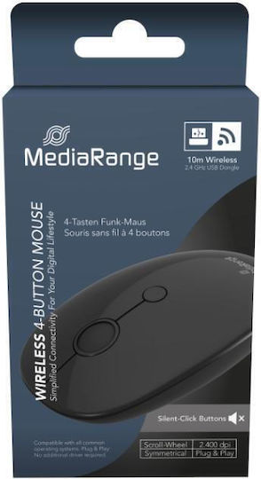 MediaRange MROS255 Mouse Cu Fir Alb