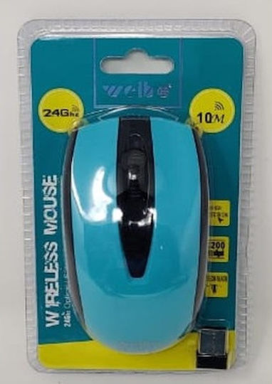 Weibo RF-2821B Ασύρματο Gaming Ποντίκι 3200 DPI Λευκό