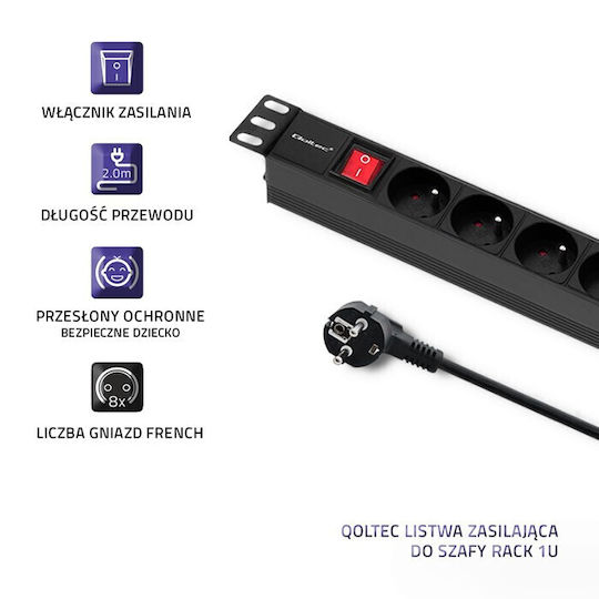 Qoltec Rack Power Strip 54471 1Stück