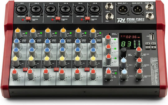 Power Dynamics PDM-Y801 6 XLR Inputs & Bluetooth