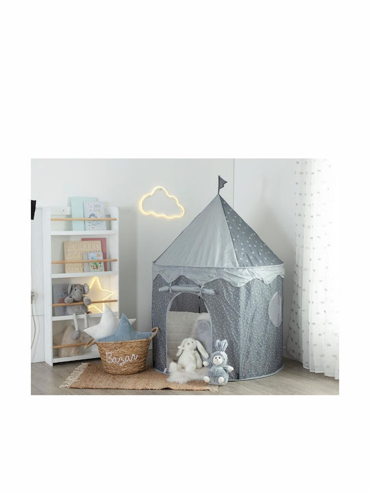 Kids Castle Play Tent Castle for 3+ years Gray