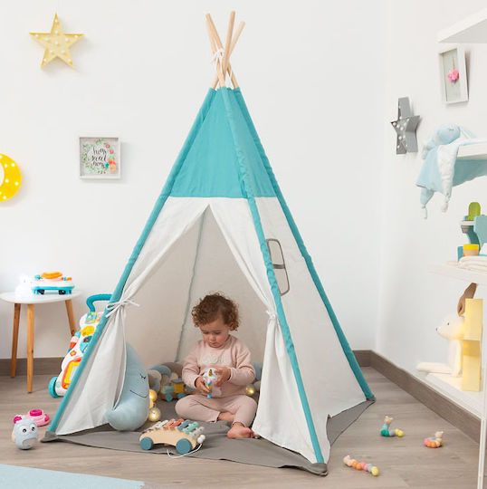 Kiokids Kinderzelt Indisch Classic Blau