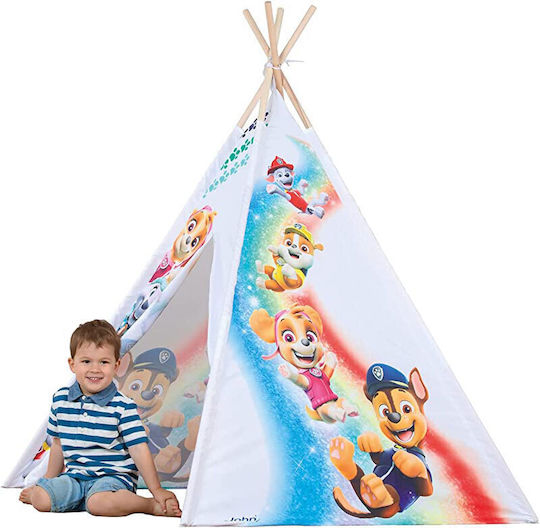 John Kids Indian Teepee Play Tent Paw Patrol Multicolour
