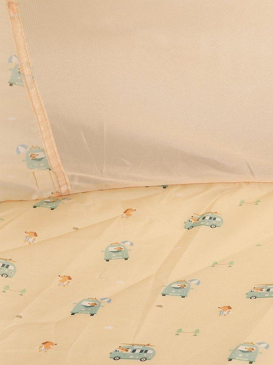 Tutete Child Play Tent Pop Up Beige for 10 Years Old and Above