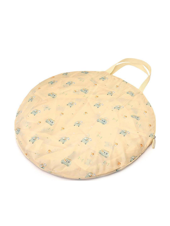 Tutete Child Play Tent Pop Up Beige for 10 Years Old and Above