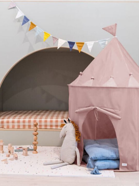 3 Sprouts Kids Castle Play Tent Castle for 3+ years Beige