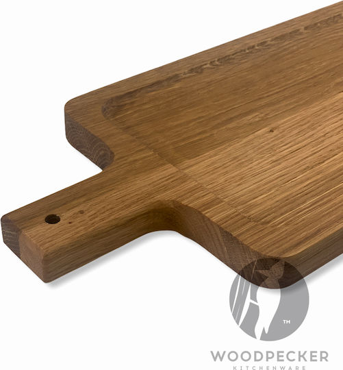 Woodpecker Suprafață de Tăiere Lemnoasă Maro 40x19cm 1buc