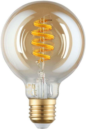 Eglo Λάμπα LED 4.9W για Ντουί E27 και Σχήμα G80 Ρυθμιζόμενο Λευκό 360lm Dimmable