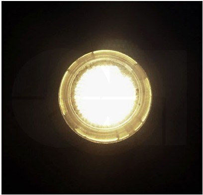 Adeleq Λάμπα LED 1W για Ντουί GU5.3 και Σχήμα MR11 Πορτοκαλί 90lm
