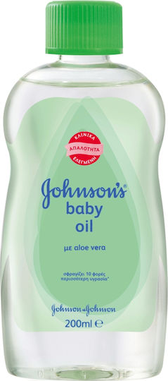 Johnson & Johnson Aloe Vera Oil for Hydration 200ml