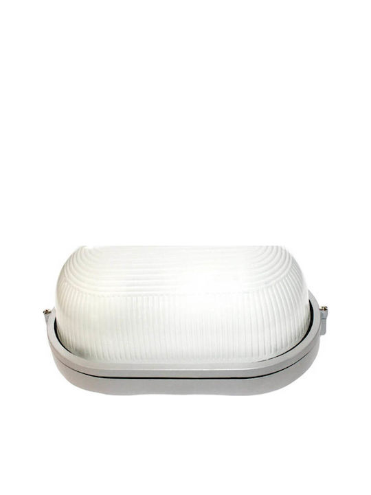 Aca Wall-Mounted Outdoor Turtle Light E27 IP45 20.8x11.8x9.8εκ.