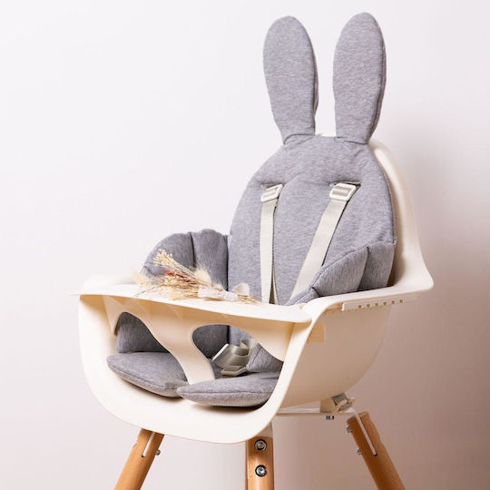 Childhome Hochstuhlbezug Rabbit Grey