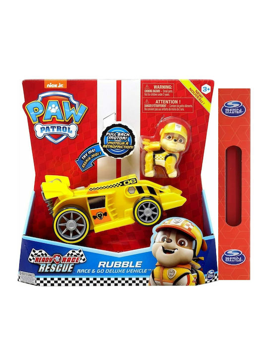 Paw Patrol Ready Race Rescue: Rubble Race & Go Deluxe Vehicle Spin Master