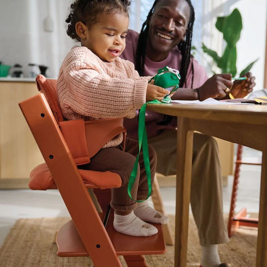 Stokke Κάλυμμα για Καρεκλάκι Φαγητού Tripp Trapp σε Πορτοκαλί Χρώμα