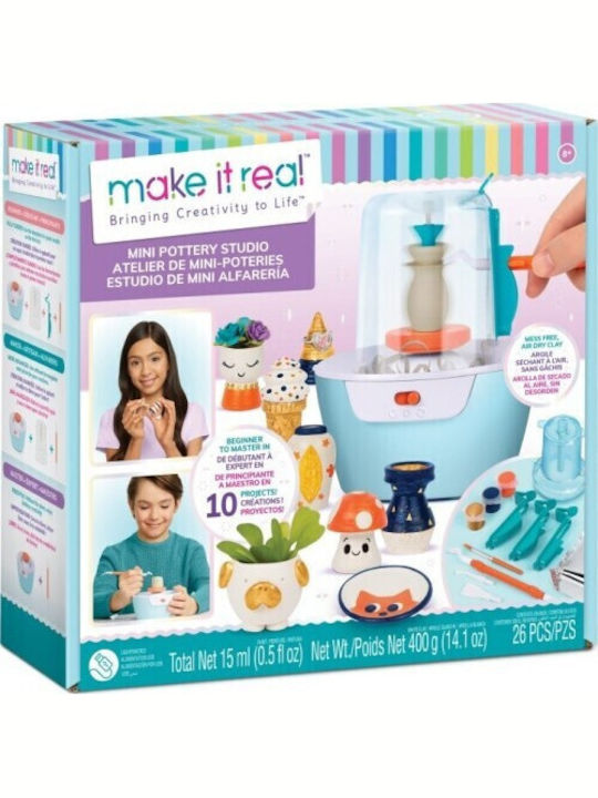 Make It Real Mini Pottery Studio Easter Candle for Ages 8+ Make It Real