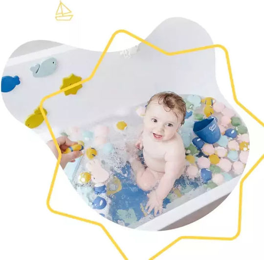 Badabulle Fun Bath Toys Splash 10 Pieces + Bag
