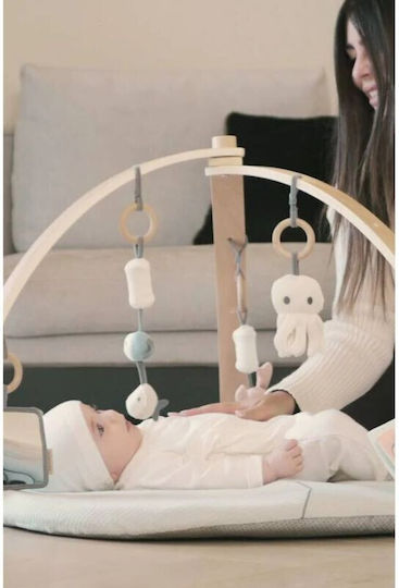 Bamboom Playmat Tulips 204 Wooden Activity Gym For Newborns