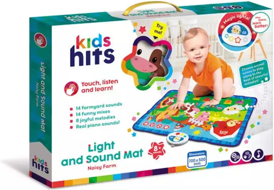 Kids Hits Farm with Sounds Play Mat for 8+ Months