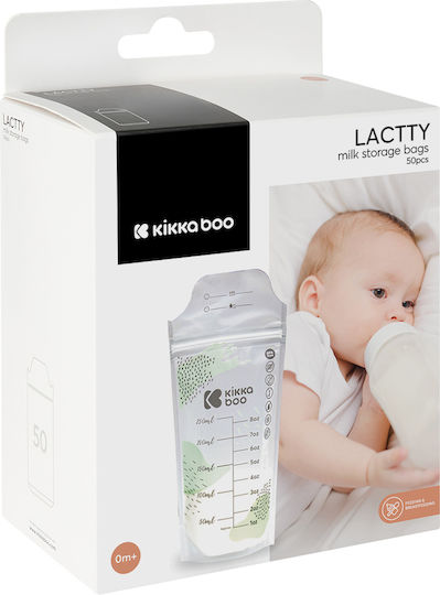 Kikka Boo Breast Milk Storage Bags 21.3x9.7cm 250ml 50pcs
