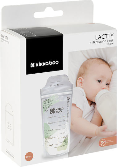 Kikka Boo Breast Milk Storage Bags 21.3x9.7cm 250ml 25pcs