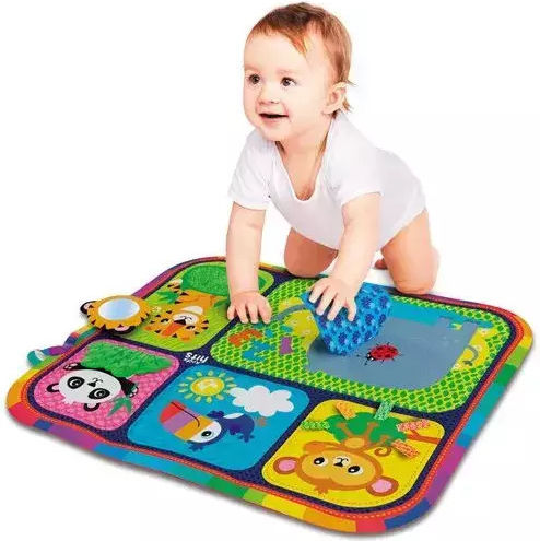 50/50 Games Zoo Play Mat for Newborns