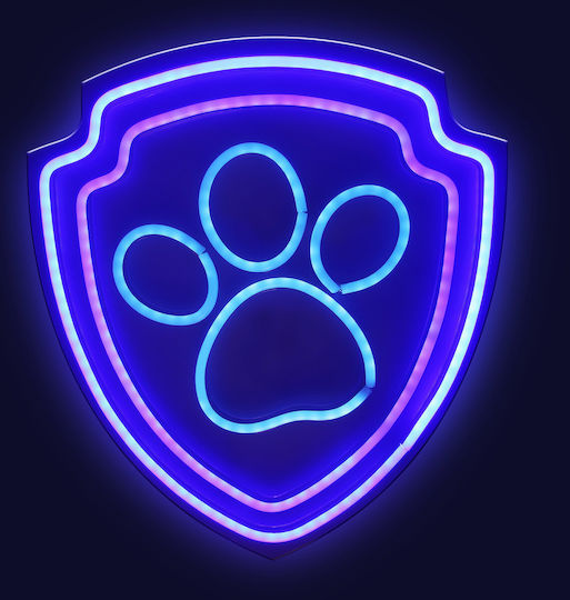 Paw Patrol Детска стенна лампа LED Пластмаса