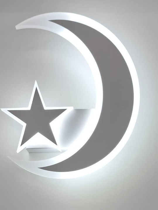 Universo Παιδικό Φωτιστικό Τοίχου Led Πλαστικό