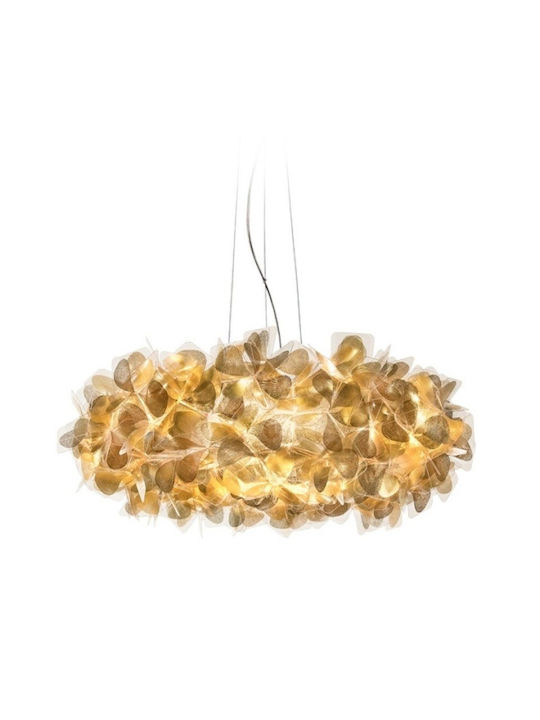 Slamp Clizia Large Pendant Light Black for 4 Bulbs E27 78cm