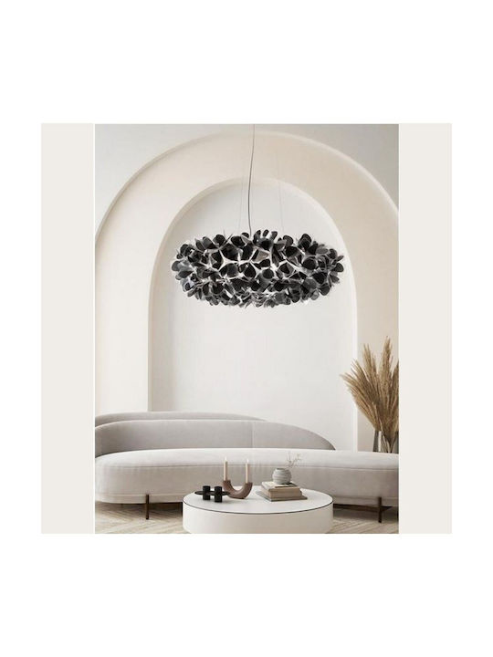 Slamp Clizia Large Pendant Light Black for 4 Bulbs E27 78cm