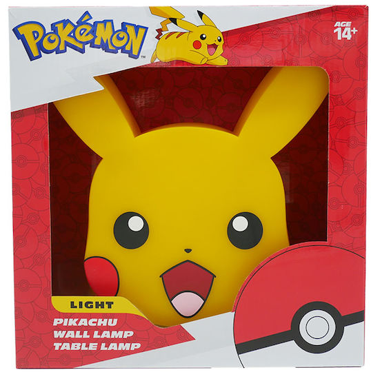 Teknofun Kids Wall Light Pokemon Pikachu