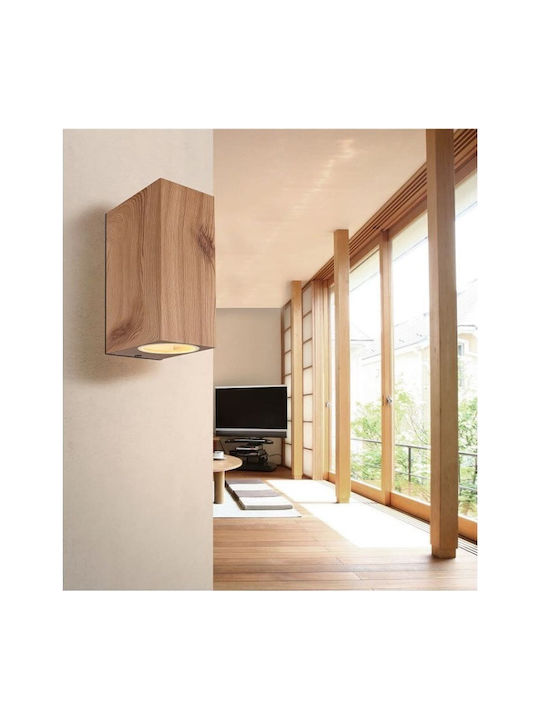 Globo Lighting Επιτοίχιο Εξωτερικό Σποτ GU10 IP44 6.8x15εκ.