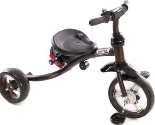 Kikka Boo Vetta Convertible with Parental Handle 3 in 1 for 2-6 Years Gray