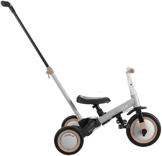 Kikka Boo Flip Convertible with Parental Handle 3 in 1 for 1-5 Years Gray