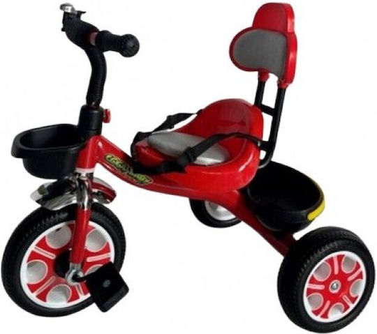 Zita Toys Τρίκυκλο Ποδήλατο για 3+ Ετών Κόκκινο