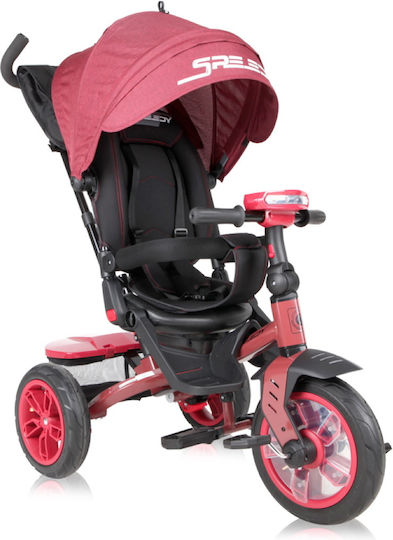 Lorelli Speedy 360º Convertible with Parental Handle for 1-3 Years Red