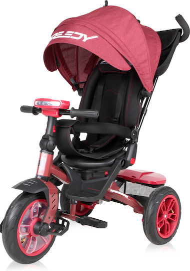 Lorelli Speedy 360º Convertible with Parental Handle for 1-3 Years Red