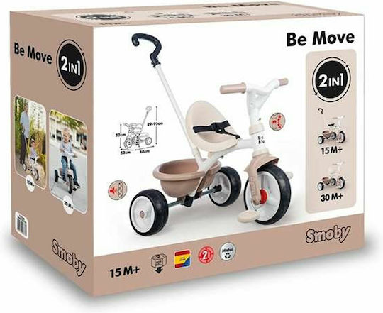 Smoby Be Move Cu Mâner Pentru Părinți Pentru 10 Luni Bej