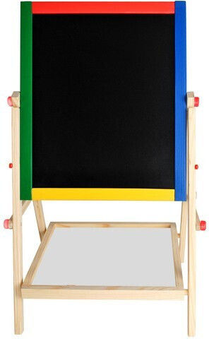 Kruzzel Double Sided Floor Markerboard / Blackboard 34x65x65cm