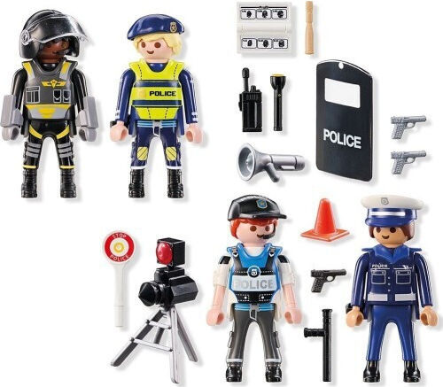Playmobil Action-Helden Set Figuren Polizei für 4-10 Jahre