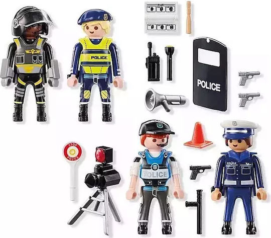 Playmobil Action-Helden Set Figuren Polizei für 4-10 Jahre