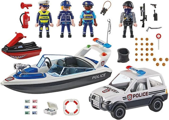 Playmobil City Action Police Poscig on the Water for 4-10 years old